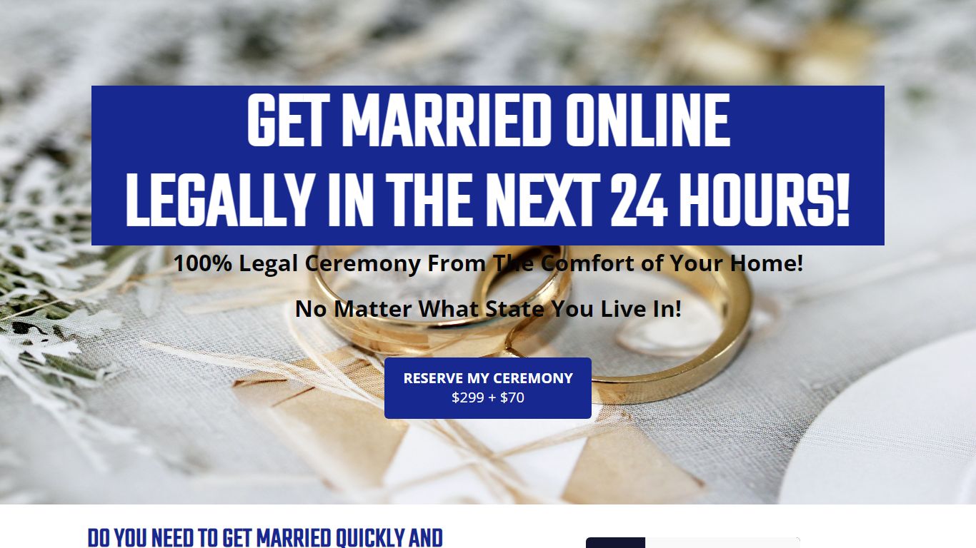 Get Married Online